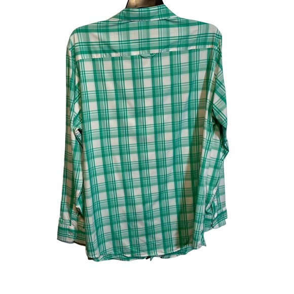 Club Room Men's Regular-Fit Plaid Shirt green XLarge - Picture 7 of 7